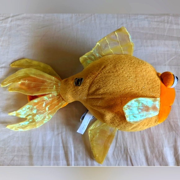 kinz Toys kinz Fantail Goldfish Sparkly Ganz Fish Bean Bag